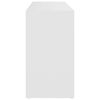 vidaXL Shoe Bench White 103x30x55 cm Engineered Wood