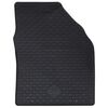 vidaXL Car Mat 4 pcs Black suitable for Toyota AYGO X 2022- Rubber