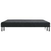 vidaXL Table Cover Plain Black 142 x 142 x 15 cm Fabric