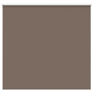 vidaXL Roller Blind Blackout Coffee 150x130 cm Fabric Width 146.6 cm Polyester