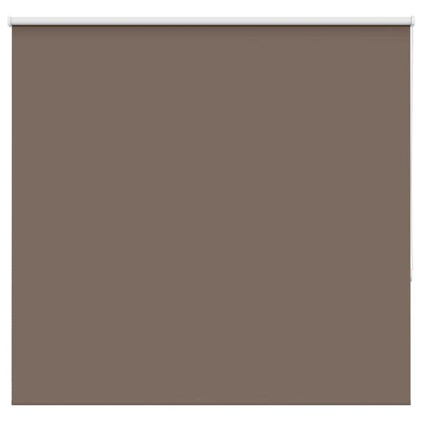 vidaXL Roller Blind Blackout Coffee 150x130 cm Fabric Width 146.6 cm Polyester