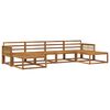 vidaXL Outdoor Sofa Set 6 pcs Natural Solid Acacia Wood