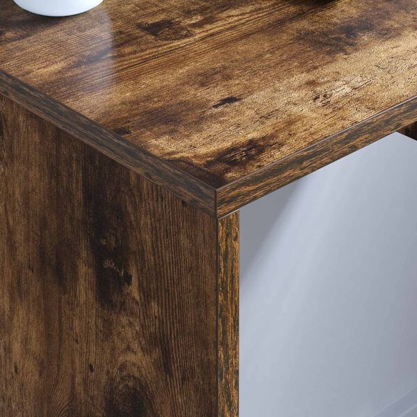 vidaXL Wall-Mounted Desk Smoked Oak 60 x 45 x 30 cm Engineered Wood