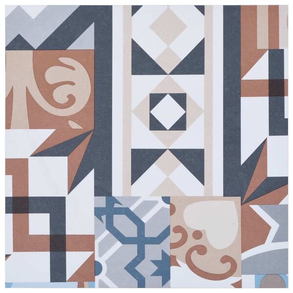 vidaXL Flooring Planks 55 pcs Multicolour 5.11 m&sup2; PVC