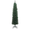 vidaXL Artificial Christmas Tree with 300 LEDs with Stand Green 180 cm