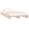 vidaXL Pallet Bed without Mattress Small Single Solid Wood