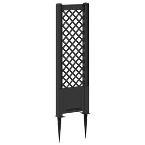 vidaXL Trellis with Spike PP Anthracite