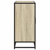 vidaXL Sideboard Sonoma Oak 92x35x76 cm Engineered Wood