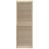 vidaXL Cabinet Door 4 pcs Natural 170 x 59.5 x 2.1 cm Solid pine wood