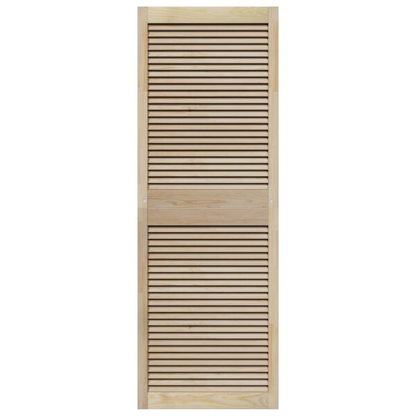 vidaXL Cabinet Door 4 pcs Natural 170 x 59.5 x 2.1 cm Solid pine wood