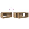 vidaXL Coffee Table Set 2 pcs Artisan Oak Engineered Wood