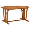 vidaXL Garden Table 200x100x75 cm Solid Wood Eucalyptus