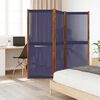 vidaXL 3-Panel Room Divider Dark Blue 210x180 cm