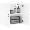 vidaXL Wall Cabinet High Gloss White 60x31x60 cm Engineered Wood