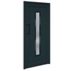 vidaXL Front Door Anthracite 98x200 cm PVC