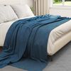 vidaXL Throw Blankets 6 pcs Navy Blue 270 x 240 cm Fleece