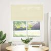 vidaXL Pleated Blind Cream 115x100 cm Fabric Width 114.4 cm Polyester