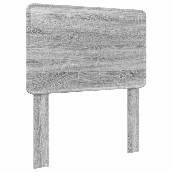 vidaXL Headboard with Headboard Grey Sonoma 75 cm Engineered wood