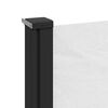 vidaXL Retractable Side Awning White 160x500 cm