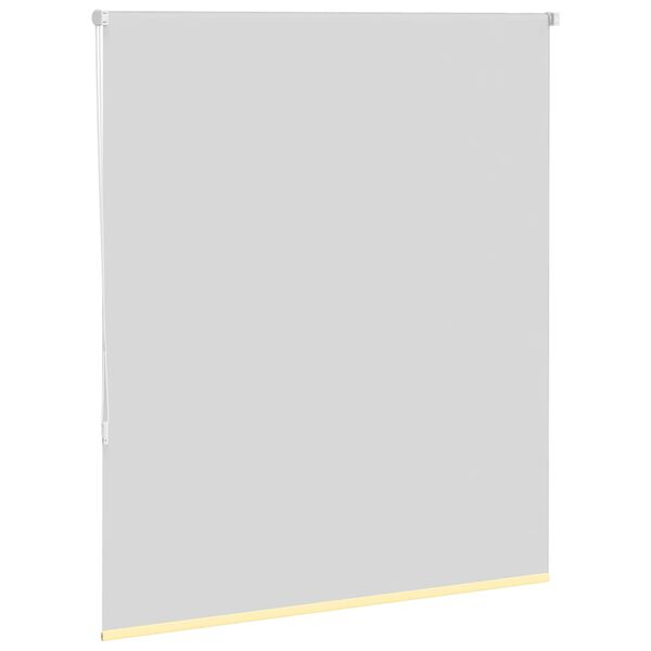 vidaXL Roller Blind Blackout Yellow 125x150 cm Fabric Width 121.6 cm Polyester