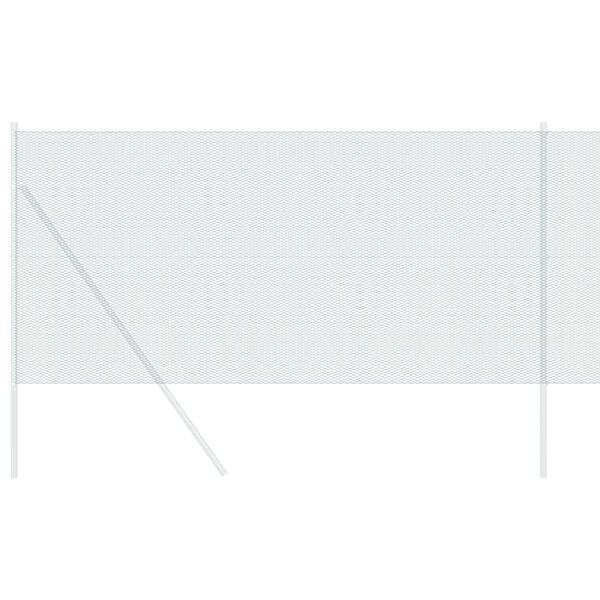 vidaXL Hexagon Fence Green 1.2 x 10 m PVC