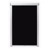 vidaXL Blackout Roller Blind Black CK04
