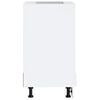 vidaXL Oven Cabinet Porto White Engineered Wood
