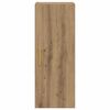 vidaXL Wall Mounted Cabinet Artisan Oak 34.5 x 34 x 90 cm