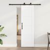 vidaXL Sliding Door ORKDAL White 61 x 198.5 cm Solid Pine Wood