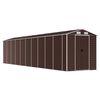 vidaXL Garden Shed | Brown | Galvanised Steel | Large | Garden Shed