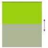 vidaXL Roller Blind Blackout Leaves Green 140x175 cm Fabric Width 136.6 cm Polyester