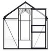 vidaXL Greenhouse with Base Frame Anthracite Aluminium 8.17 m&sup2;