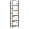 vidaXL Bookshelf Artisan Oak 50x33x188.5cm Engineered Wood