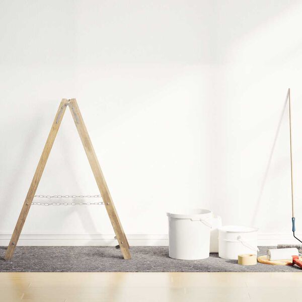 vidaXL Non-slip Painter Fleeces 2 pcs 10 m 220 g/m&sup2; Grey