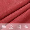 vidaXL Sunshade Sail 160 g/m&sup2; Red 2.5x3 m HDPE