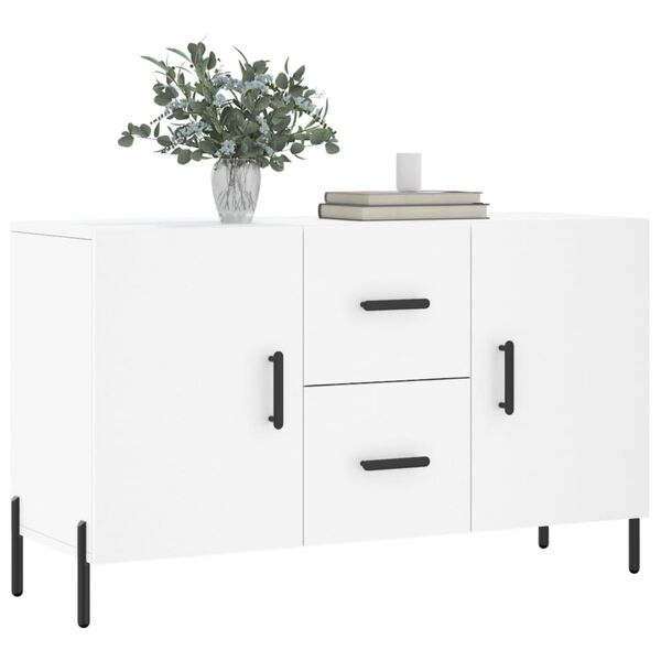 vidaXL Sideboard White 100x36x60 cm Engineered Wood