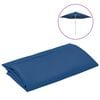 vidaXL Replacement Fabric | Azure blue | 100% polyester | 300 cm diameter