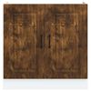vidaXL Sink Base Cabinet Kalmar Smoked Oak 80x46x81.5 cm Engineered Wood