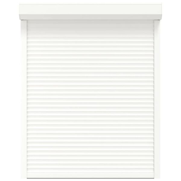 vidaXL Roller Shutter Aluminium 120x150 cm White