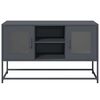 vidaXL TV Cabinet Anthracite 100.5x39x60.5 cm Steel