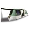 vidaXL Camping Tent Tunnel 4-Person Green Waterproof