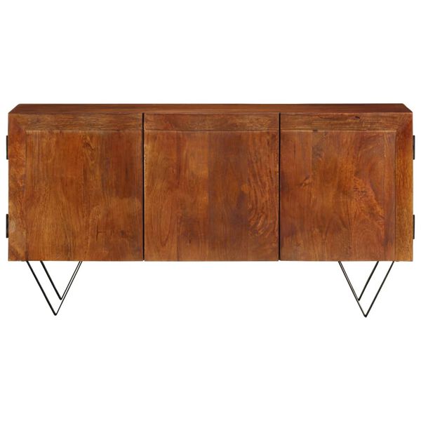 vidaXL Sideboard 110x35x56 cm Solid Wood Mango