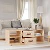 vidaXL Coffee Table 100x50x41 cm Solid Wood Pine