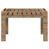 vidaXL Foosball Table Artisan Oak 125 x 60.5 x 80 cm Engineered Wood