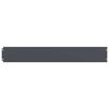 vidaXL Lawn Edgings 10 pcs Anthracite 15x103 cm Cold-rolled Steel