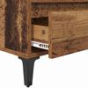 vidaXL TV Cabinet with Drawer Old Wood 100 x 34.5 x 44.5 cm