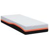 vidaXL Mattress White and Grey 70 x 200 cm Memory Foam