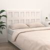 vidaXL Bed Headboard White 140.5x4x100 cm Solid Wood Pine