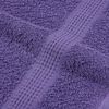vidaXL Towels 4 pcs "FROGN" Purple 100x200 cm 100% Cotton