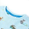 Kids' T-shirt Light Blue Melange 116